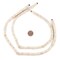 The Bead Chest Cream Disk Natural Wood Beads (4x8mm): Organic Eco-Friendly Wooden Bead Strand for DIY Jewelry, Crafts, Necklace and Bracelet Making